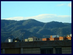 Murcia new part 43 - Green mountains in the outskirts seen from the hotel